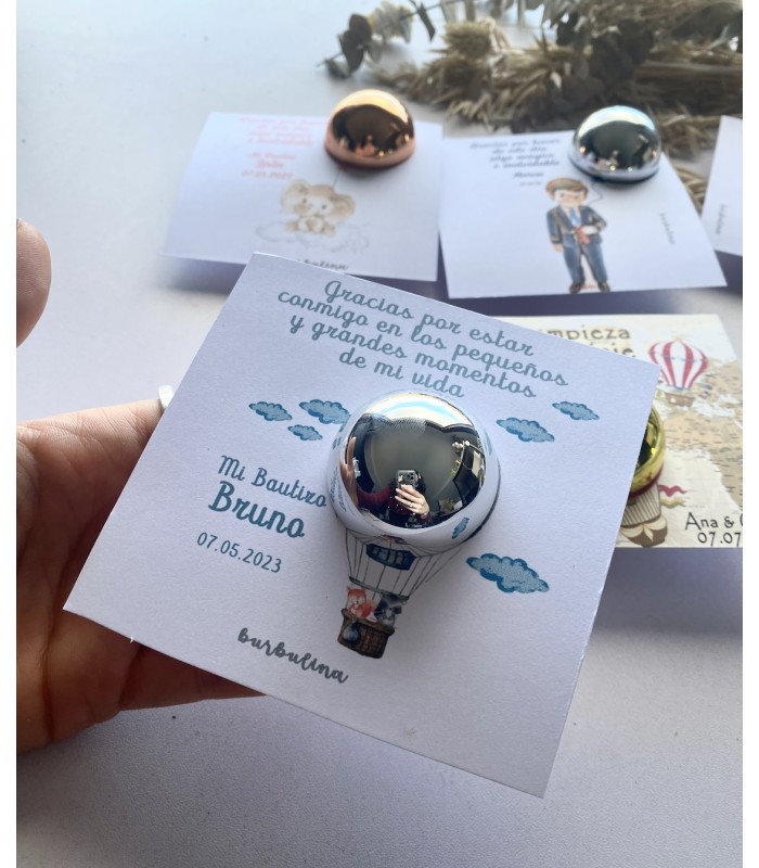 Labial  bola personalizado bautizo