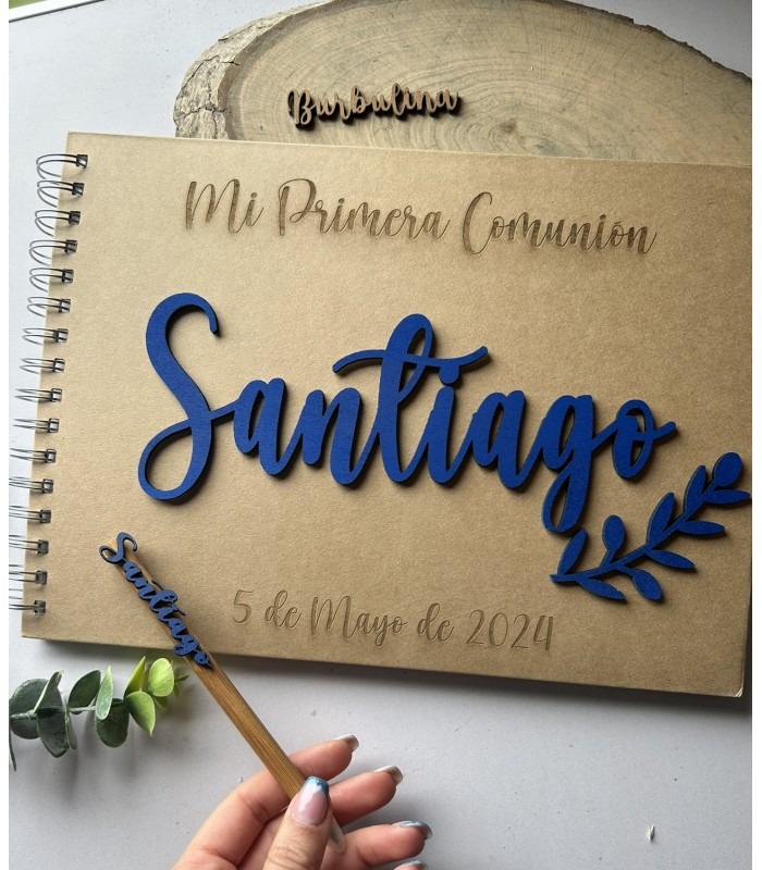 Libro de firmas modelo “olivo”