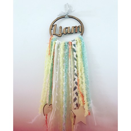 Atrapasueños modelo "Arcoiris"