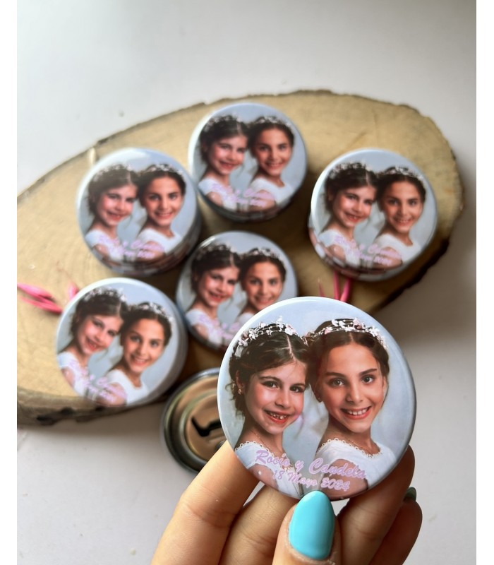 abridores  para detalle de comunión  con foto
