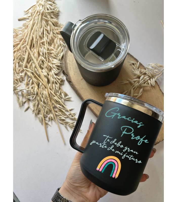Taza térmica para profe