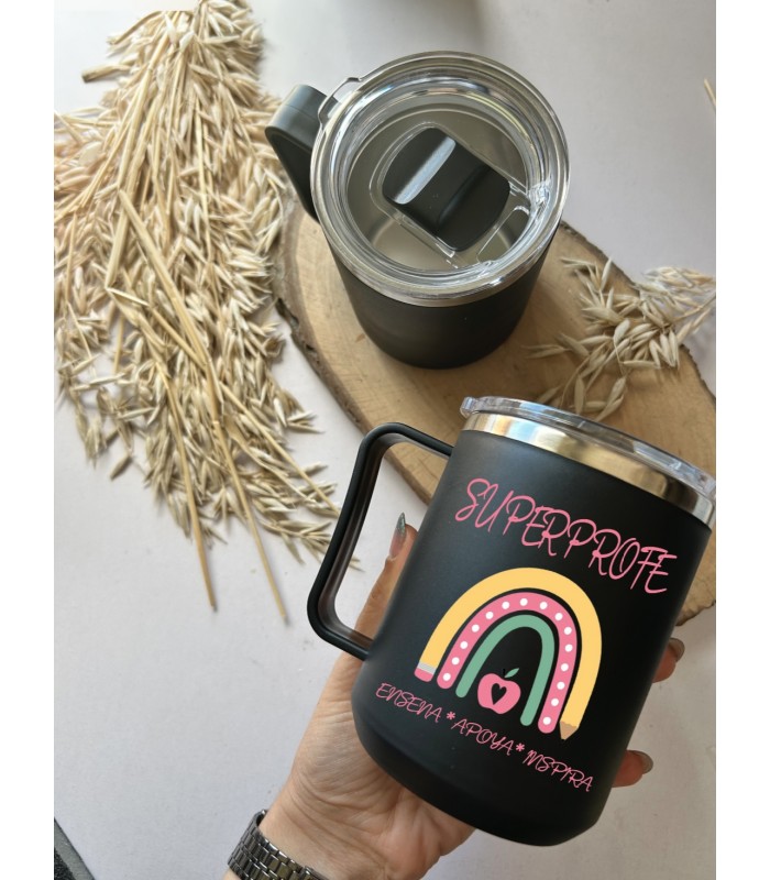 Taza térmica para profe