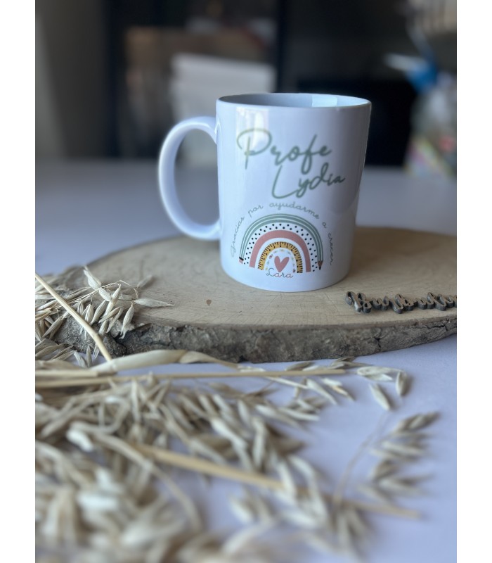 Taza personalizada para profe