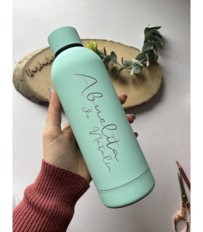 Botella térmica personalizada tia/o madrina o padrino