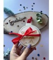 Bola navidad para regalar dinero