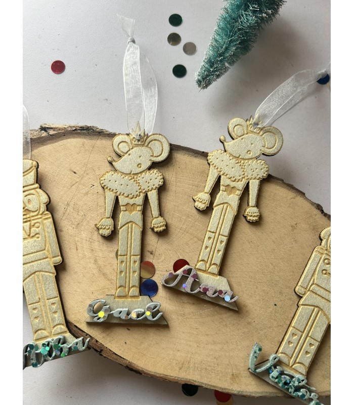 Cascanueces personalizado para árbol de navidad