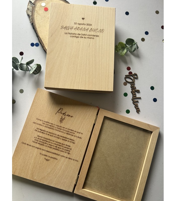 Regalo padrino y madrina bautizo