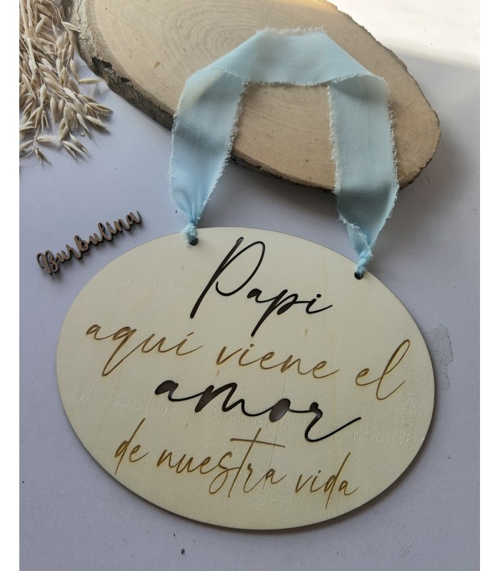 Cartel para pajes boda