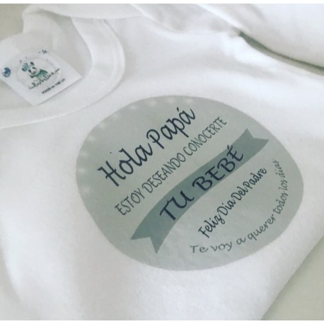 Body para Papá talla 0-3