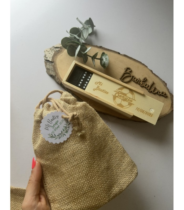 Dominó personalizado modelo fútbol