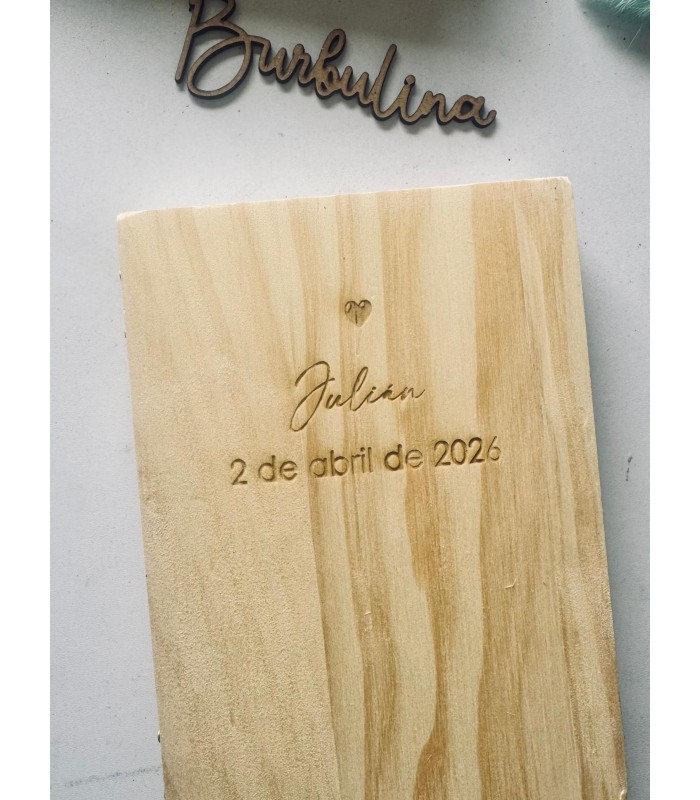 Marco de fotos con dedicatoria padrinos o abuelos