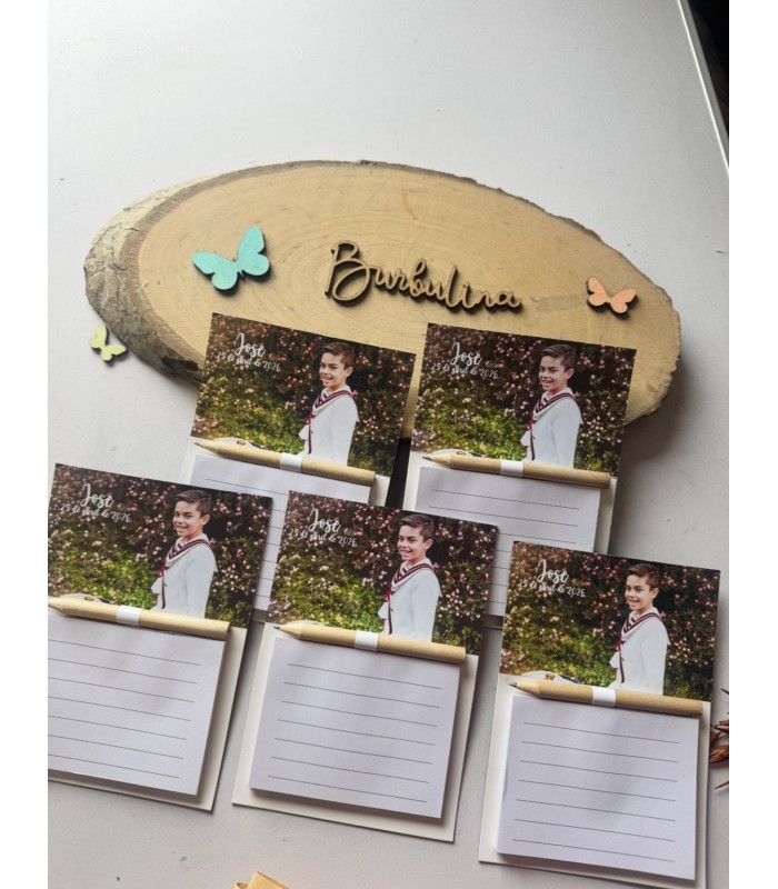 Block de notas con imán personalizado