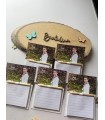 Block de notas con imán personalizado
