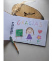 Libro de firmas regalo profe