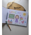 Libro de firmas regalo profe