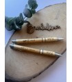 Boli de madera para novios o testigos de boda