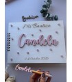 Libro de firmas para bautizo
