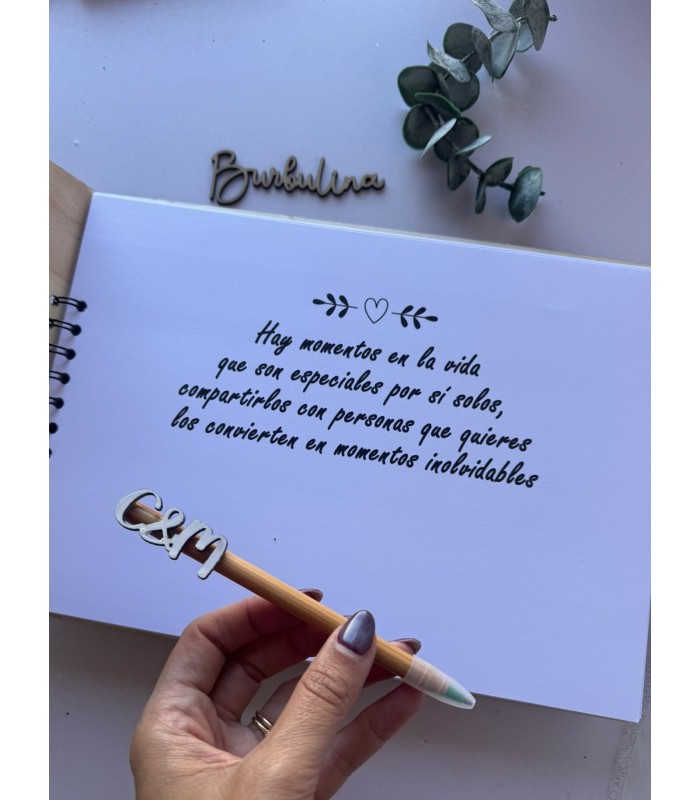 Libro de firmas para boda