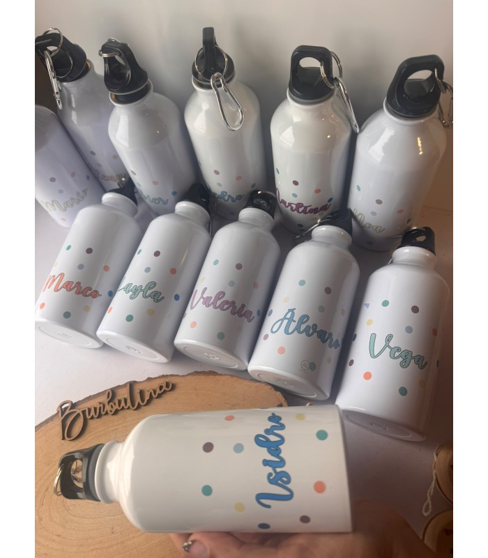 Botella Infantil Personalizada Modelo Conffeti