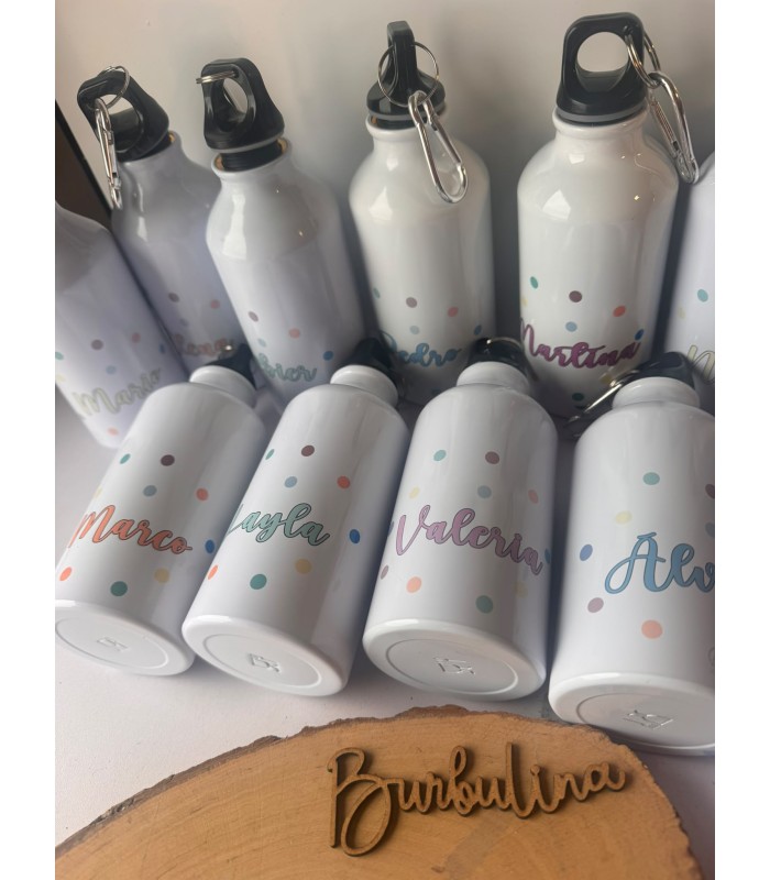 Botella Infantil Personalizada Modelo Conffeti