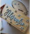 Caja de madera personalizada con nombre