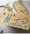Caja de Madera Personalizada con Nombre