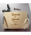 Libro de Firmas de Boda Personalizado