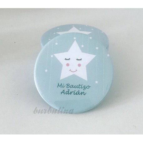 Espejo para invitadas bautizo