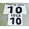 Camiseta Futbolera papái y peque