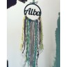 Atrapasueños con nombre  60 cm modelo "Alegría"