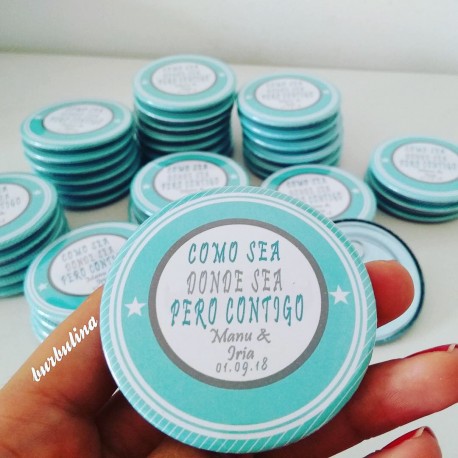 Abridores para boda “como sea donde sea pero contigo”