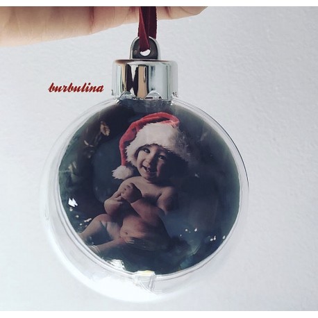 Bola Árbol de Navidad con Foto