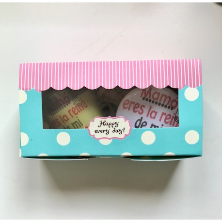 Pack velita y espejo Mamá