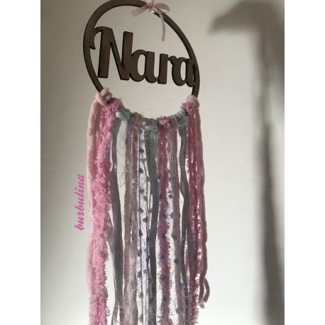 Atrapasueños 80 cm modelo "Pétalos"