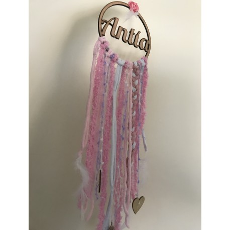 Atrapasueños 60 cm modelo "Pétalos"