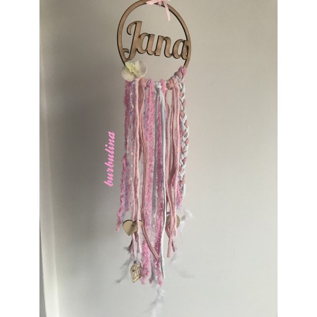 Atrapasueños 80 cm modelo "Pétalos"