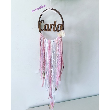 Atrapasueños 80 cm modelo "Pétalos"