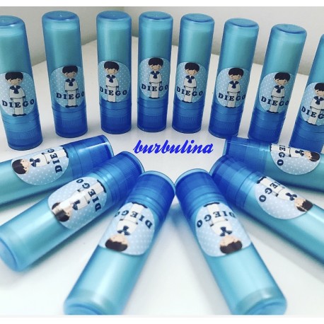 Barra labios personalizada para comunión